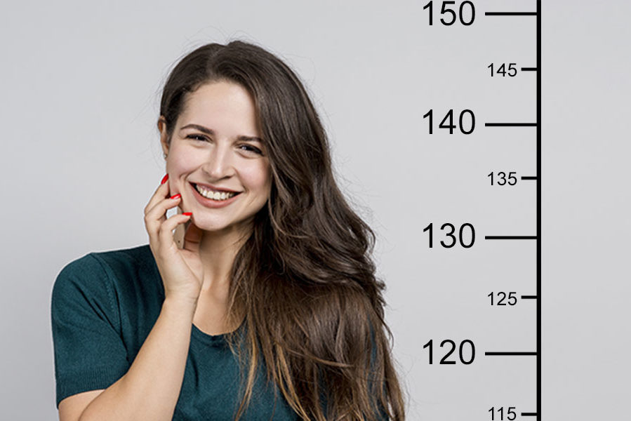 Estatura mínima para las mujeres